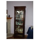Curio Cabinet w Home Decorations