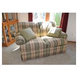 Plaid Loveseat