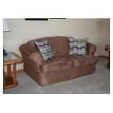 Tan Loveseat