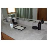 Bath Cup, Soap Dispenser, & TrayTray