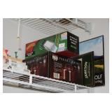 Art, Dealer Shoe, & Poker Chip Set