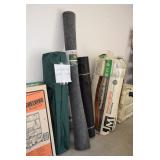 Utility Shelves, Tent, Floor Mats, & Insulation