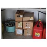 Household Items & Gasoline Cans