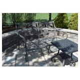 Outside 2 Seated Chair & Side Table