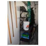 Shelving Unit & Potting Soil