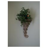 Sconce w Plant