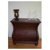 Nightstand w Candle Holders