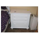 Broyhill White Side Table
