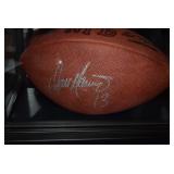 Football Signed by Dan Marino in Case