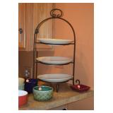 3-Tier Holder & Kitchen Goods