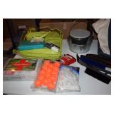Golf Tees, First Aid Kit, & Misc. Garage Items