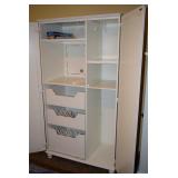 Shelving Unit Inside Armoire