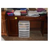 L-Shaped Desk & Supplies