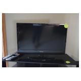 Television with stand