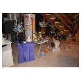 Misc. floral decor, stands