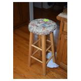 Wooden stool