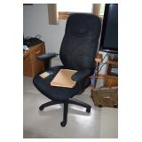 Office armchair on wheels