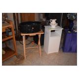 Roasting Pan, Folding Table,& Home Decor 