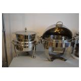 Serving Buffet dishes