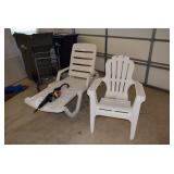 Outside Chairs & Umbrellas