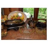 Sunbeam Mixmaster, Bowls, & Electric Fry Pan