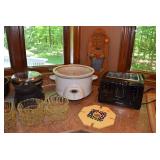Crock Pot, Cuisinart Toaster, & Small Appliance 