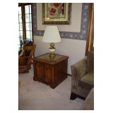 End Table & Lamp