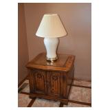 End Table & Lamp