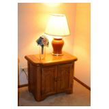 End Table & Lamp