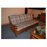 Plaid Sofa