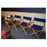4 Director Chairs