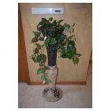 Artificial plant on stand