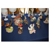 Figurines & milk glass