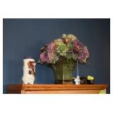 Artificial floral piece & home decor