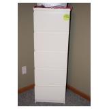 White 5 drawer dresser