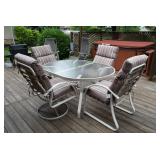 Patio table and chairs