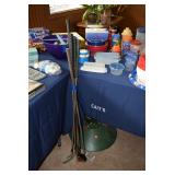 Golf clubs, food storage containers
