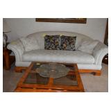 Sofa, coffee table