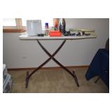 Ironing board, iron, humidifier