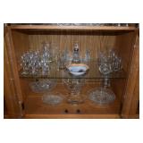 Glasses & Serving Pieces