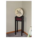 Side Table & Collectible Plate