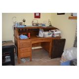 Roll Top Desk & Home Decor