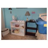 Shelving Units, Lamp, HOme Decor