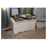 Chest, Wicker Basket