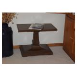 Pedestal Side Table