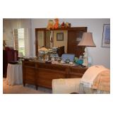 Dresser, Mirror, Perfume, Home Decor, Lamp