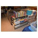 Shelving Units, Games, Books, Crafts