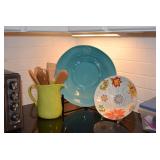 Kitchen Utensils & Decorative Plates