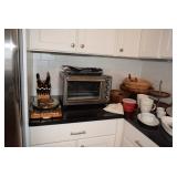 Kitchen Aid Toaster Oven, Serving Bowls, Knife Set