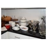 Serving Bowls, Glassware